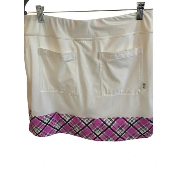 Belyn Key Tennis Athletic White Skort Size Medium - Picture 2 of 6